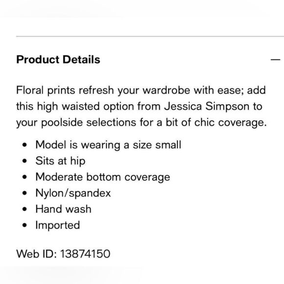 Jessica Simpson Floral Rendezvous
High Waisted Swim Bottoms - Flax Multi Large - Picture 6 of 8